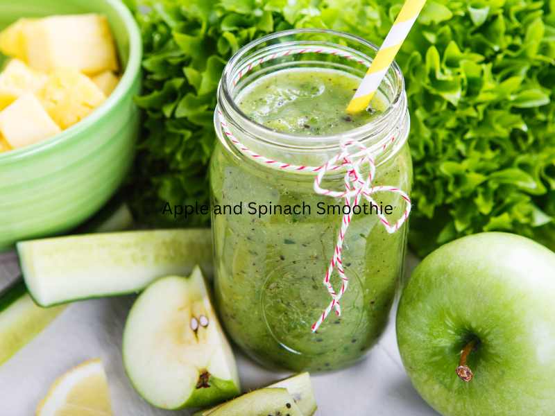 Apple and Spinach Smoothie