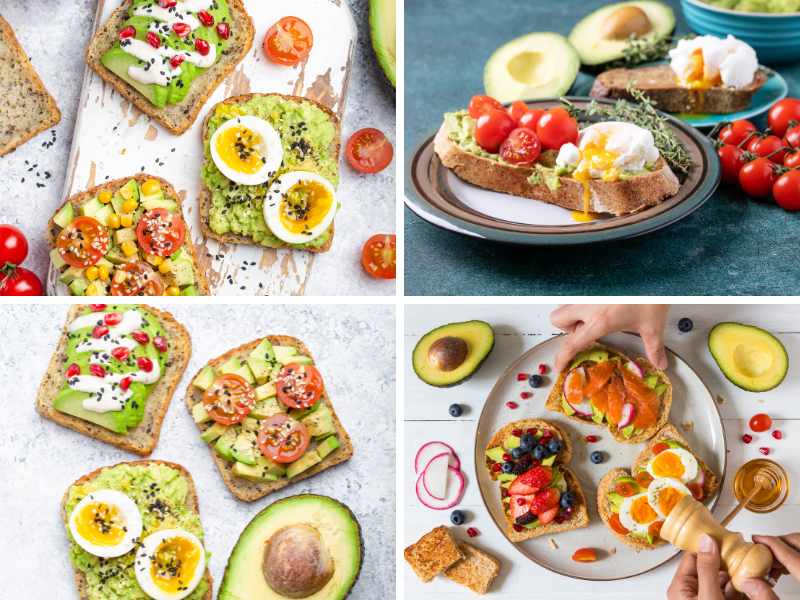 Avocado Toast Topping Ideas