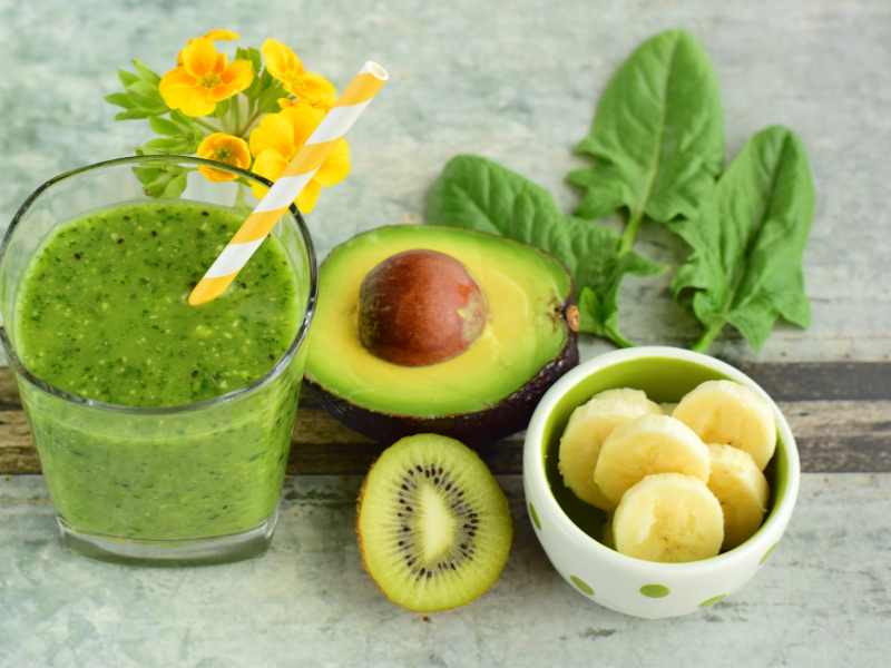 Avocado and Spinach Smoothie