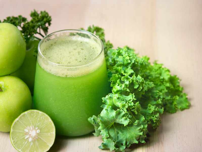 Kale and Apple Smoothie