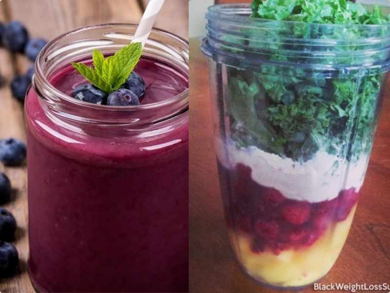 Kale and Berry Smoothie