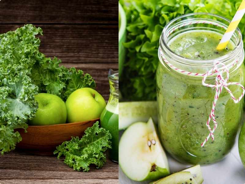 Spinach and Green Apple Smoothie