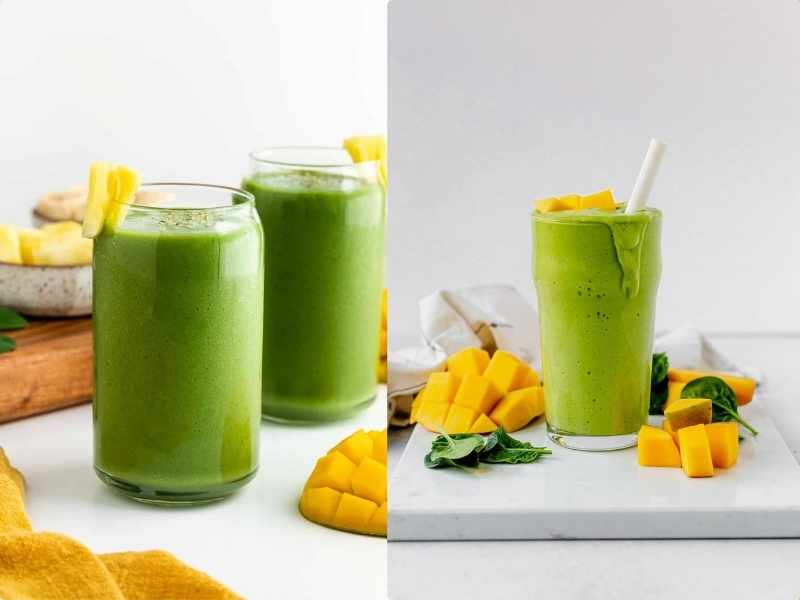 Spinach and Mango Smoothie