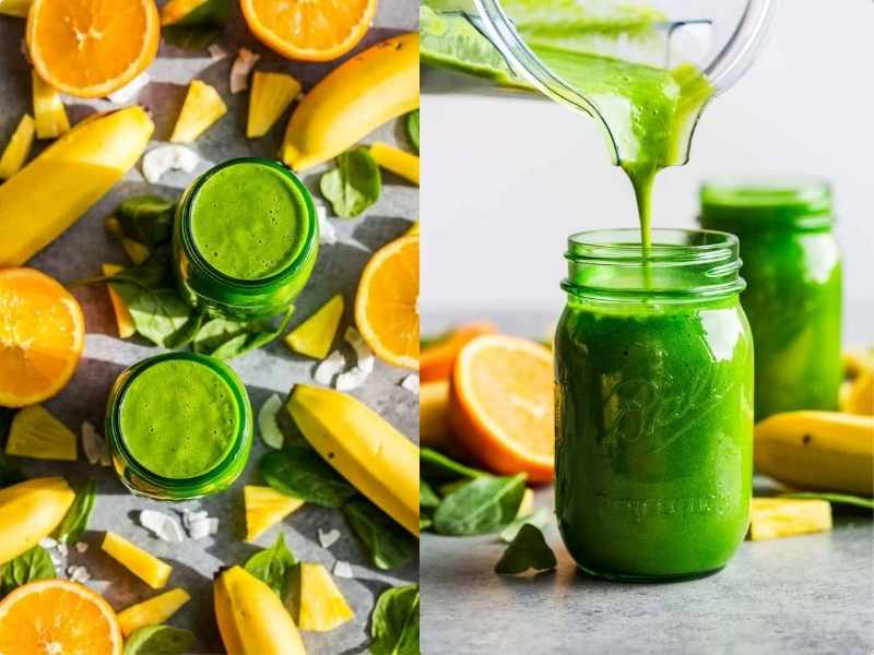 Tropical Detox Smoothie Tasty Green Smoothie Recipes For Weight Los