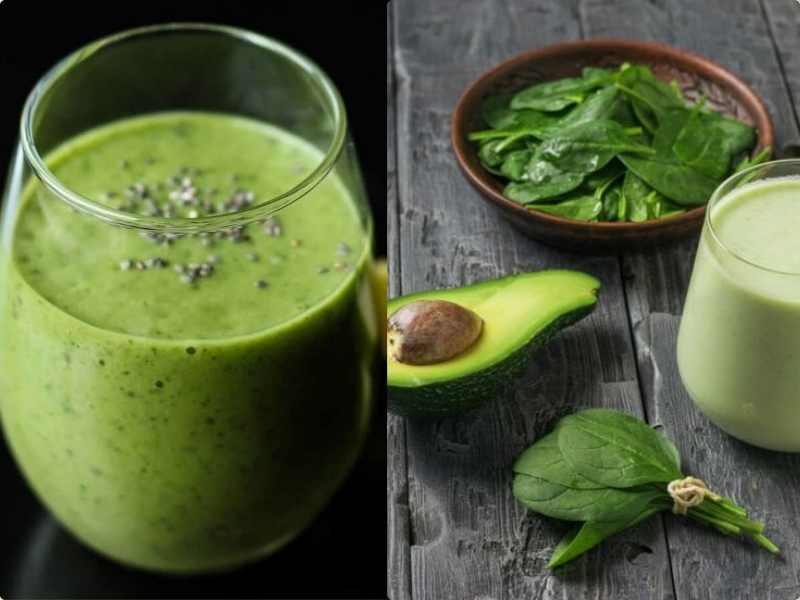 Avocado and Spinach Smoothie