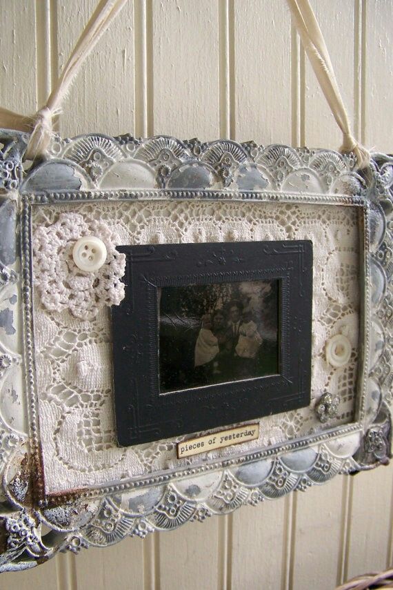 lace personalize picture frame