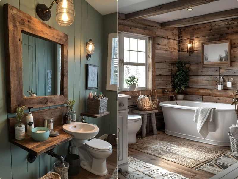 rustic touch