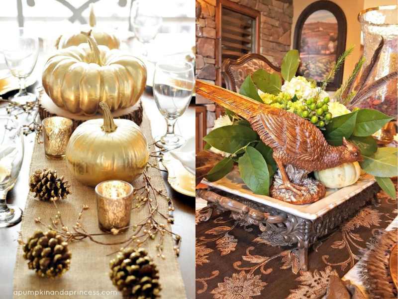 Acorn Accents for thanksgiving decoration 