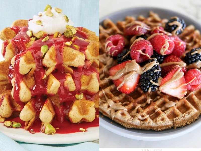 Almond Whole Grain Waffles