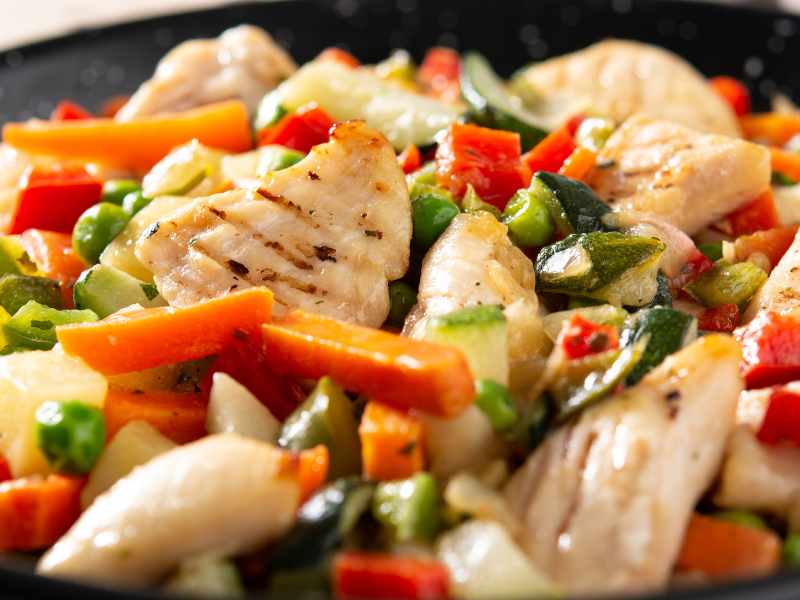 Chicken and Veggie Stir-Fry