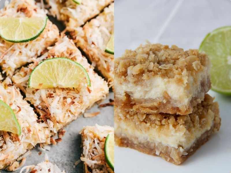  Coconut Lime Granola Bars