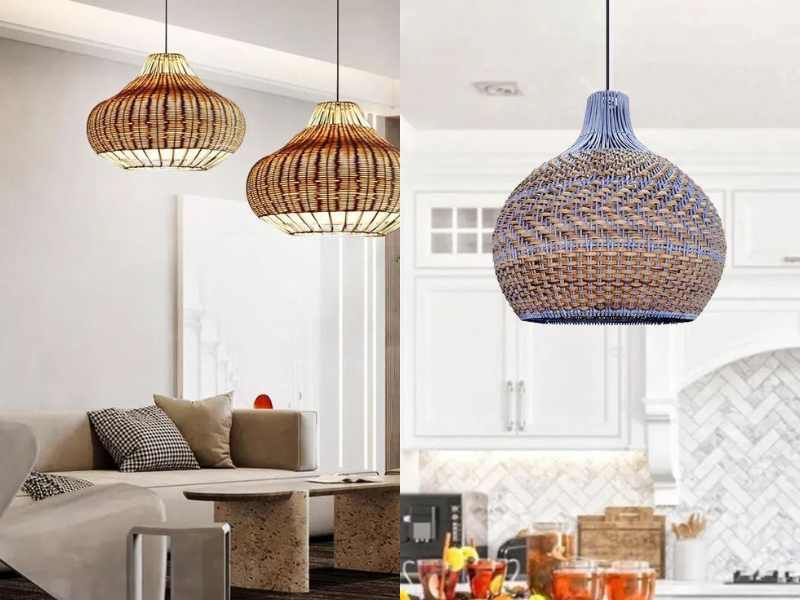 Colander Pendant Light for living room