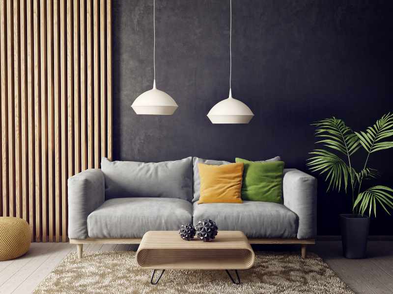 Concrete Pendant Lights for living room