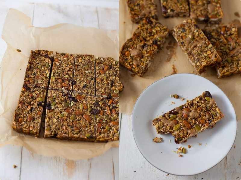 Gingerbread Granola Bars