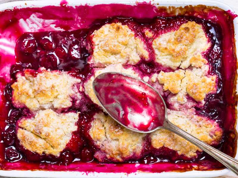 Gluten-Free Berry Cobbler