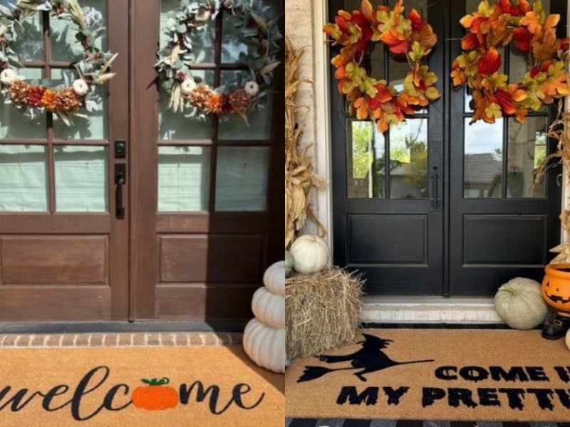 Harvest-themed Door Mat