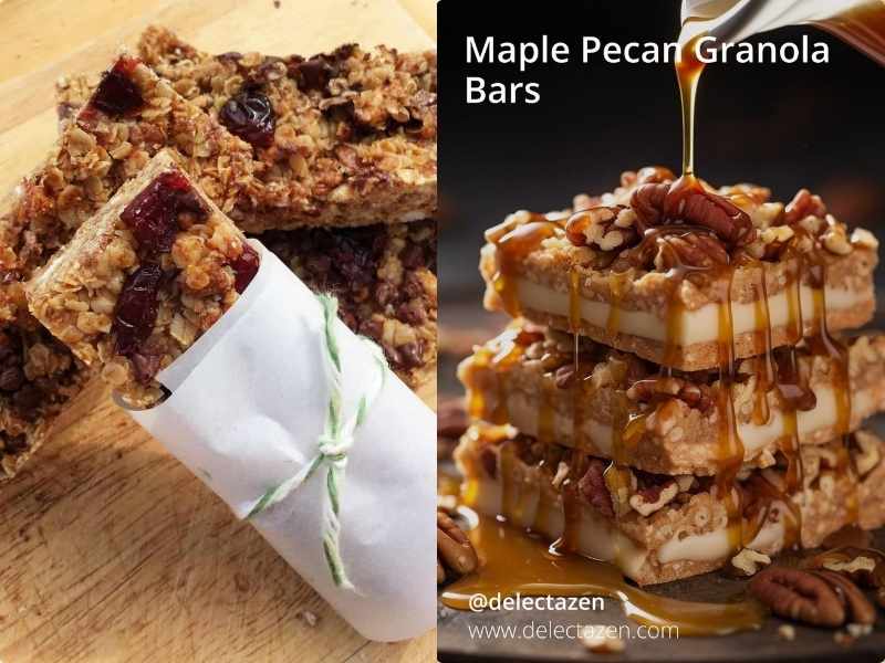 Maple Pecan Granola Bars