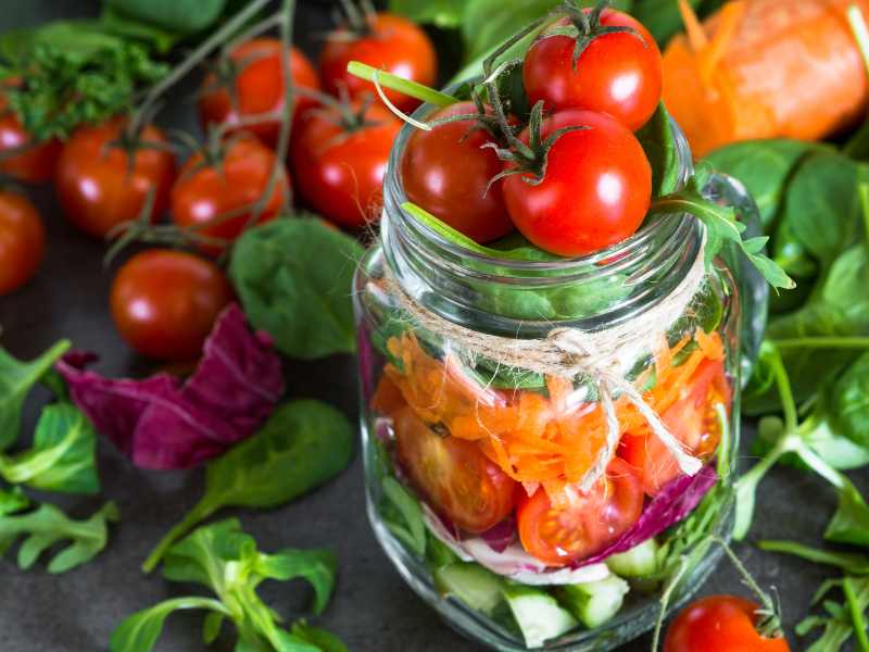 Mason Jar Salads