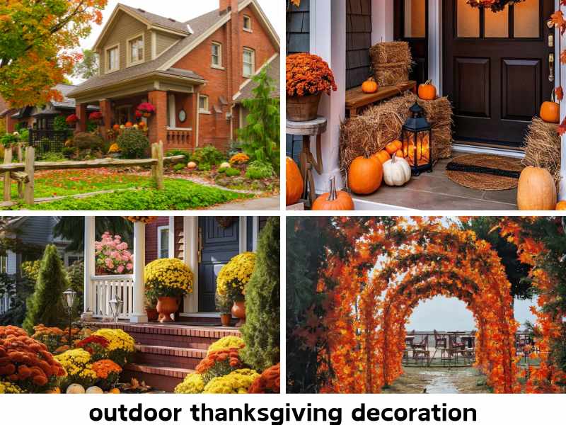 Outdoor Thanksgiving Decoration 