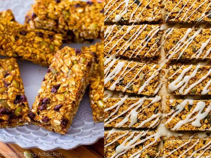 Pumpkin Spice Granola Bars