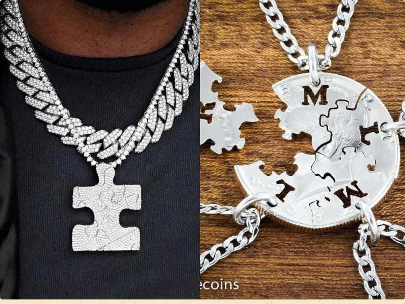 Puzzle Piece Necklaces