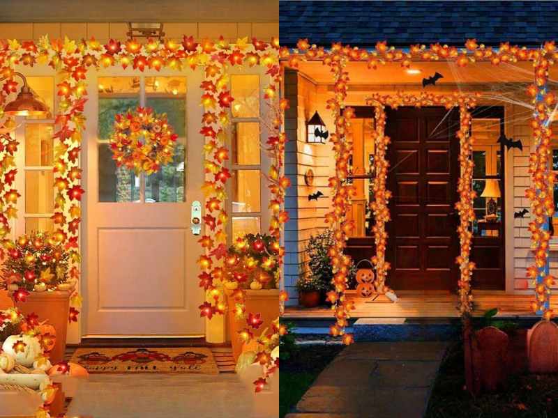 Thanksgiving Garland for outdoor thanksgiving decoration