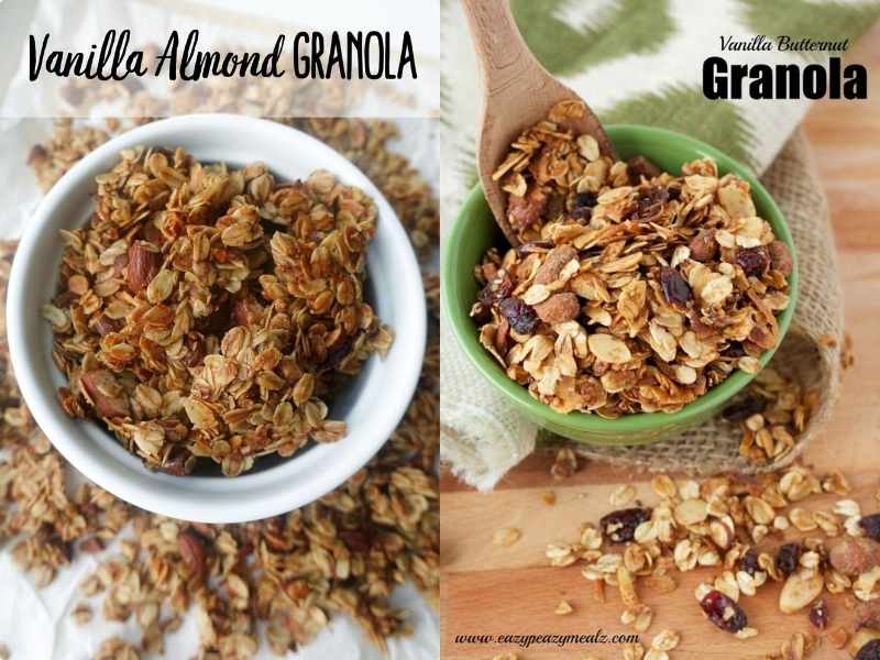 Vanilla Almond Granola Bars