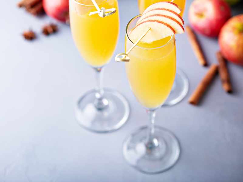 Apple Cider Mimosa