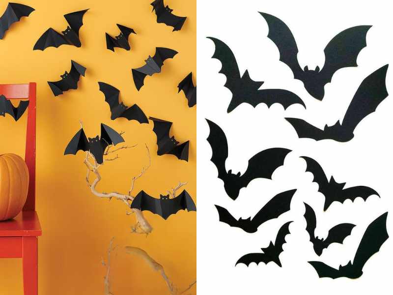 Bat Silhouette Cutouts