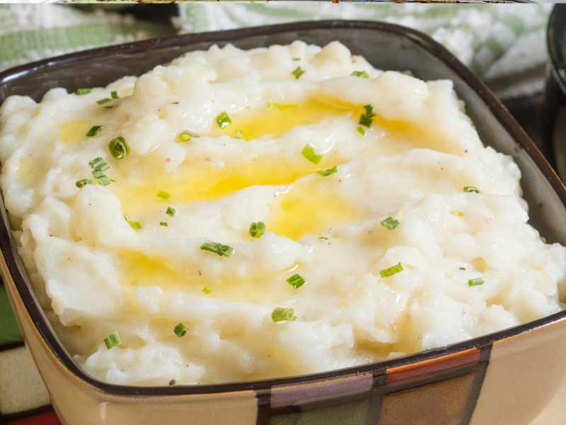 Buttery Garlic Mashed Potatoes