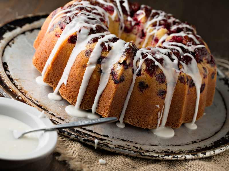 Cranberry Orange Bundt Cake