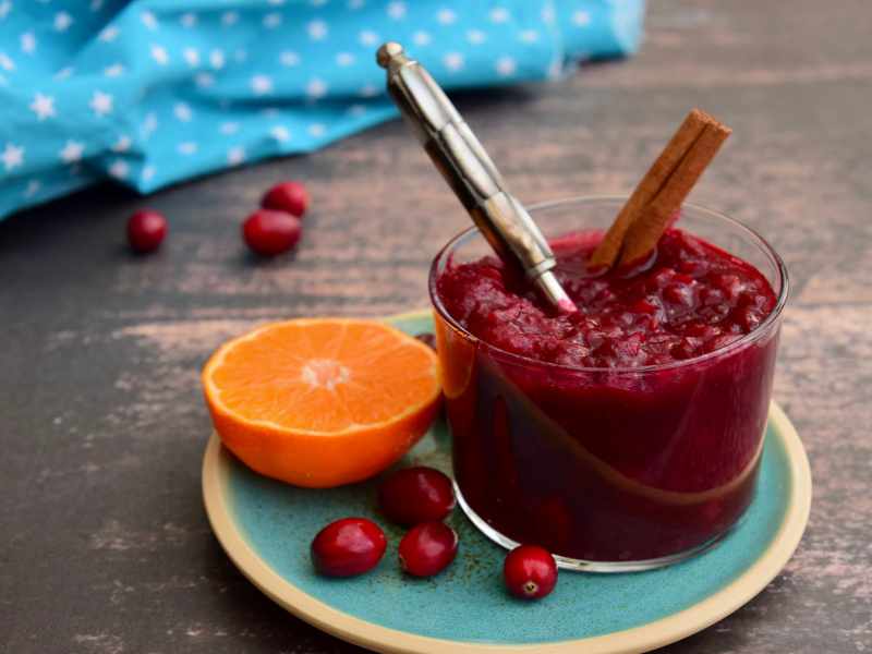 Cranberry Sauce with Orange Zest