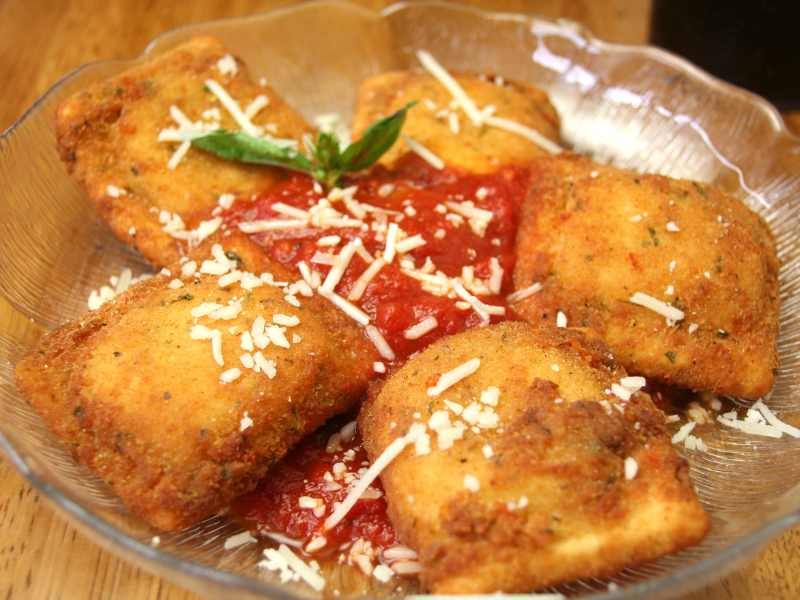 Crispy Fried Ravioli