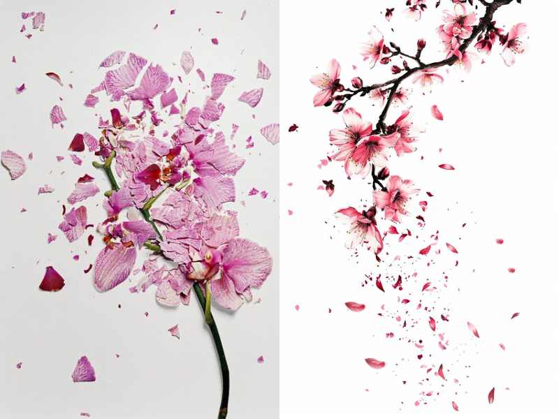 Fragmented Blossoms.