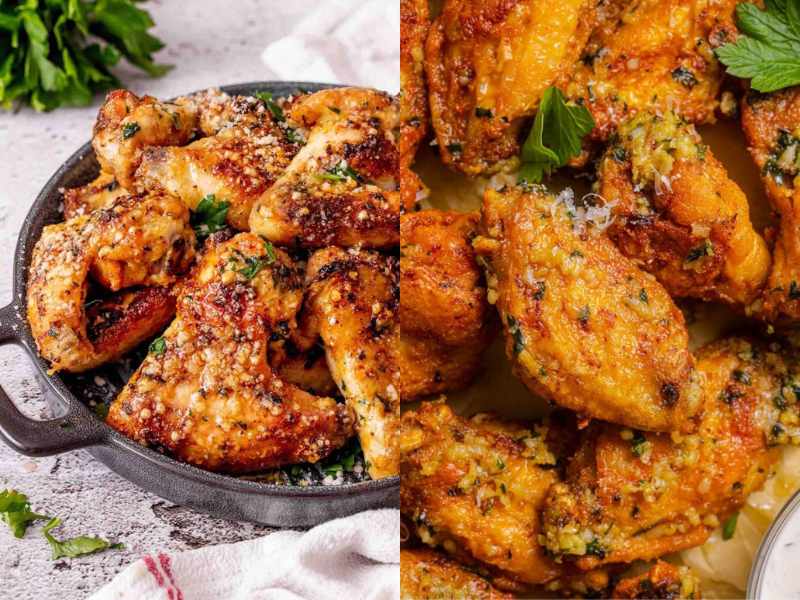 Garlic Parmesan Wings