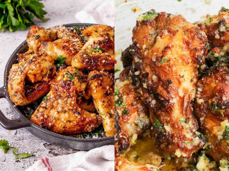 Garlic Parmesan Wings