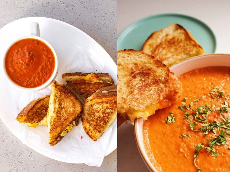 Grilled Cheese & Tomato Soup