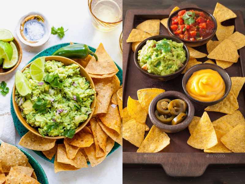 Guacamole with Tortilla Chips