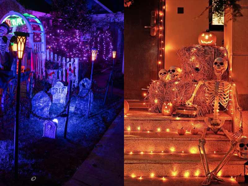 HALLOWEEN LIGHTING  IDEAS.