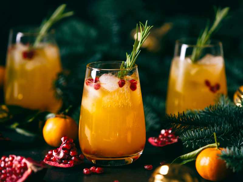 Holiday Bourbon Punch