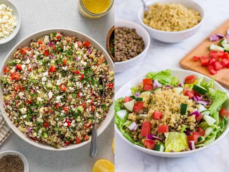 Lentil & Quinoa Salad