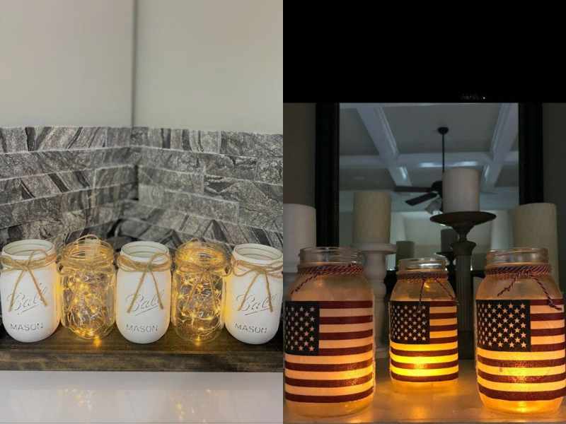 Mason Jar Luminaries