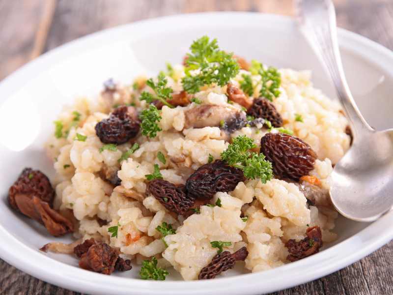 Mushroom Risotto