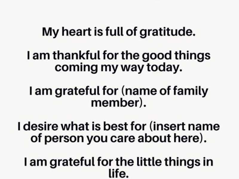 Practice Gratitude Daily