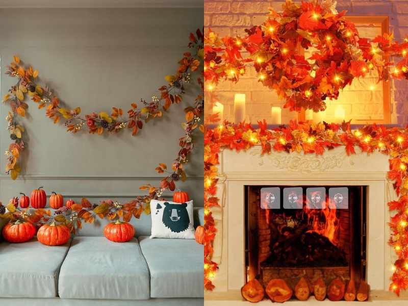 Pumpkin Garland