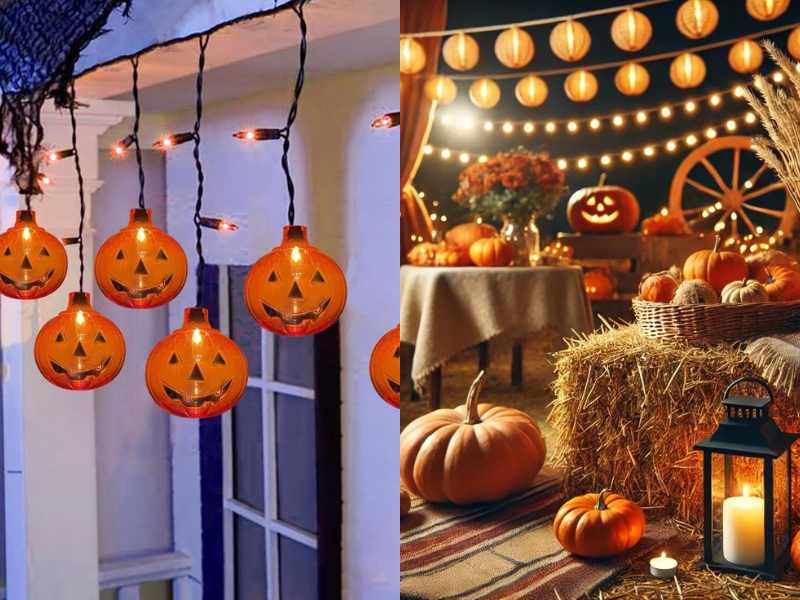 Pumpkin String Lights