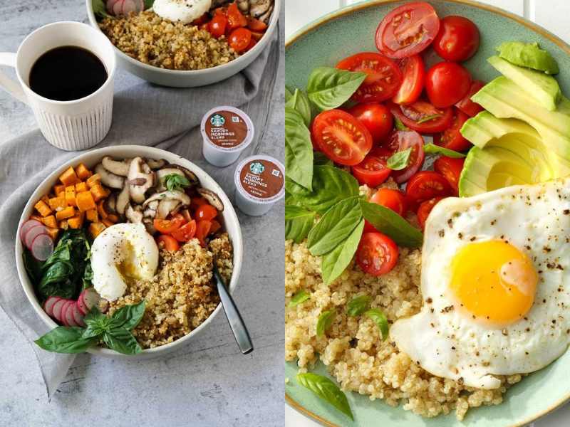 Quinoa Breakfast Bowl.