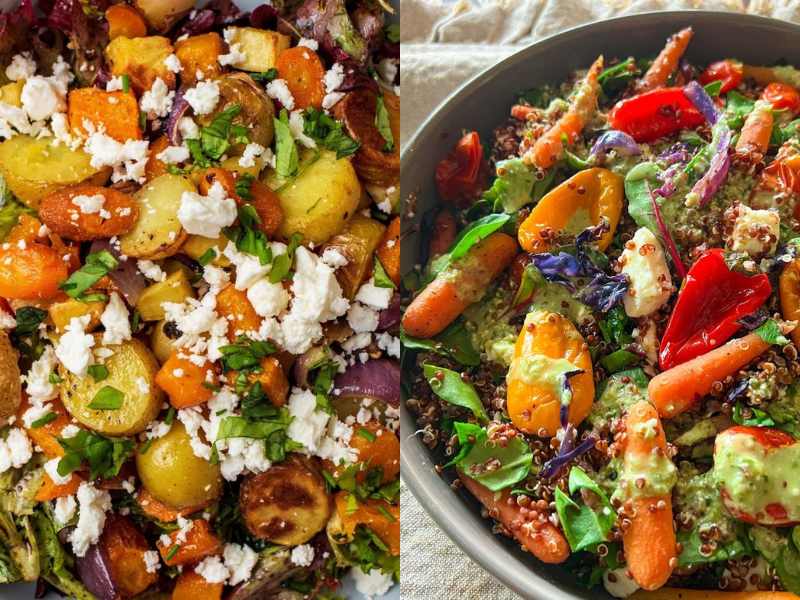 Roasted Vegetable Salad