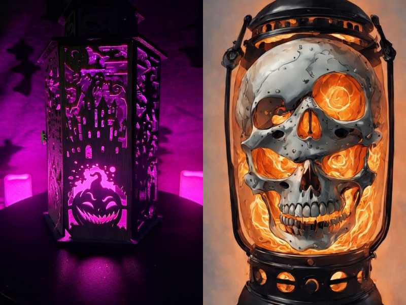 Skull Lanterns