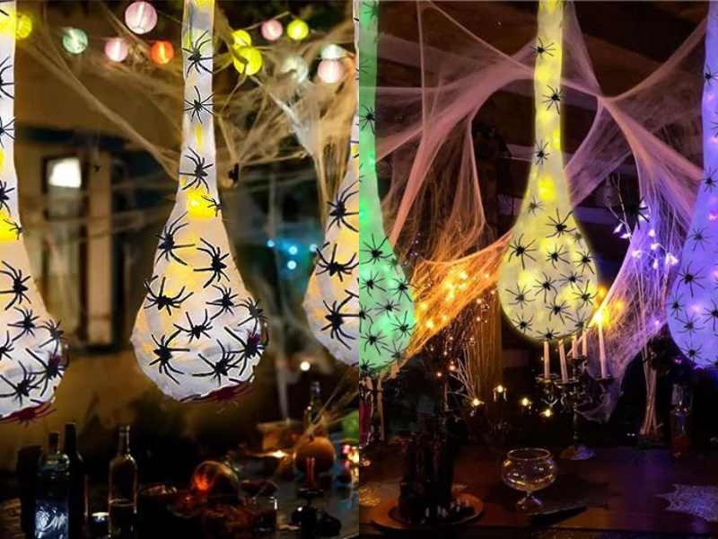 Spider Egg Sack Decor